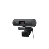 كاميرا ويب Logitech Brio 500، دقة 1080 بكسل، نوع الاتصال: USB-C
